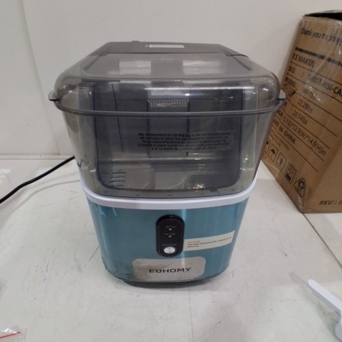 EUHOMY PEARL L1 PORTABLE NUGGET ICE MAKER COUNTERTOP - 35 LBS CAPACITY - STAINLESS STEEL (MODEL: IM013-NSI-CAEH) image 3
