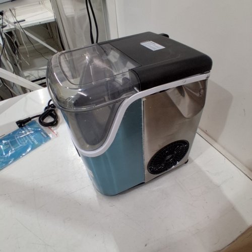 EUHOMY PEARL L1 PORTABLE NUGGET ICE MAKER COUNTERTOP - 35 LBS CAPACITY - STAINLESS STEEL (MODEL: IM013-NSI-CAEH) image 4