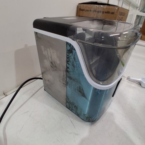 EUHOMY PEARL L1 PORTABLE NUGGET ICE MAKER COUNTERTOP - 35 LBS CAPACITY - STAINLESS STEEL (MODEL: IM013-NSI-CAEH) image 5