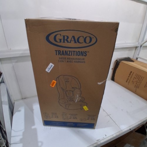GRACO TRANZITIONS 3-IN-1 HARNESS/HIGHBACK/BACKLESS BOOSTER car SEAT - 100LBS MAX/CAP - Proof/BLACK (MODEL: 2035724) image 6