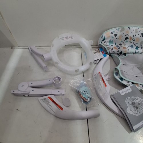 FISHERPRICE SIT ME UP FLOOR SEAT / PORTABLE BABY CHAIR - 44LBS MAX - PECIFIC PEBBLE (MODEL : GKJ14) image 4