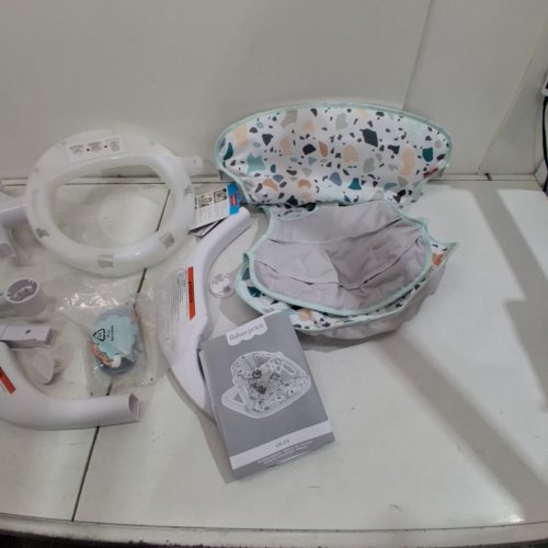 FISHERPRICE SIT ME UP FLOOR SEAT / PORTABLE BABY CHAIR - 44LBS MAX - PECIFIC PEBBLE (MODEL : GKJ14) image 5