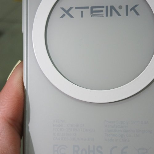 XTEINK POCKET SIZED E-INK E-READER WITH MAGSAFE- 16GB STORAGE - WHITE (MODEL: X3) image 4