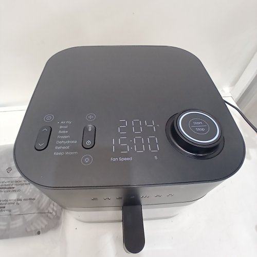 CHEFMAN CRISPINATOR HIGH POWERED AIR FRYER - 8QT - BLACK (MODEL: C38-8WD7-1M-1CAP) image 2
