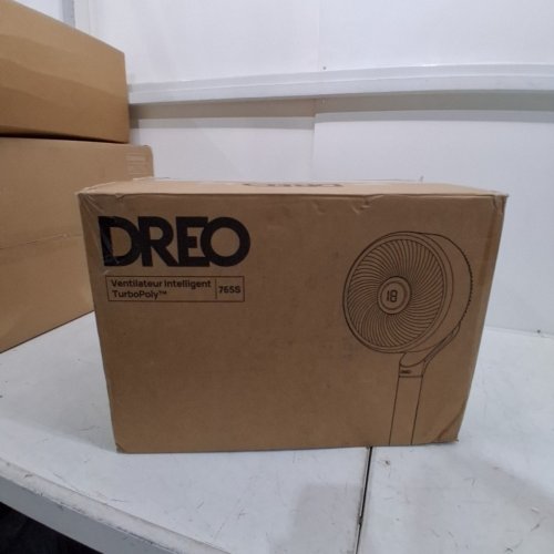 DREO SMART TURBOPOLY FAN 765S, STANDING 150° +100° OMNI-DIRECTIONAL OSCILLATING FANS, 120FT CIRCULAIR - BLACK - (MODEL: DR-HPF015S) image 5