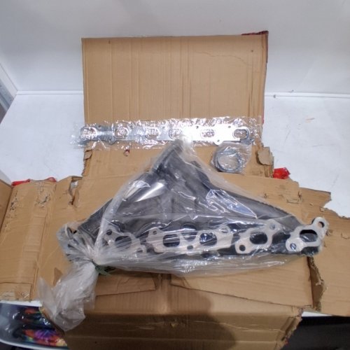 DORMAN CYLINDRICAL BOLT-ON EXHAUST MANIFOLD KIT - COMPATIBLE WITH VARIOUS GMC, CHEVROLET, BUICK, ISUZU, OLDSMOBILE AND SAAB MODELS (MODEL: 674-777) image 2