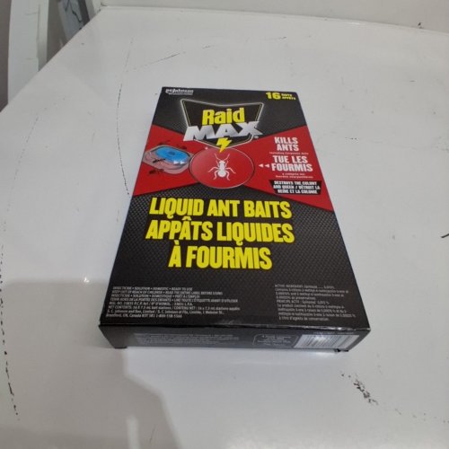 16PK RAID MAX LIQUID ANT BAIT TRAPS (MODEL: 1997885) image 2