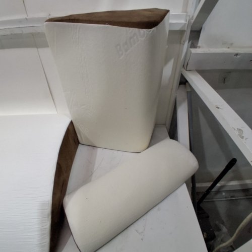 3PC LUNIX ORTHOPEDIC MEMORY FOAM BED WEDGE - BROWN/WHITE (MODEL: LX5) image 3