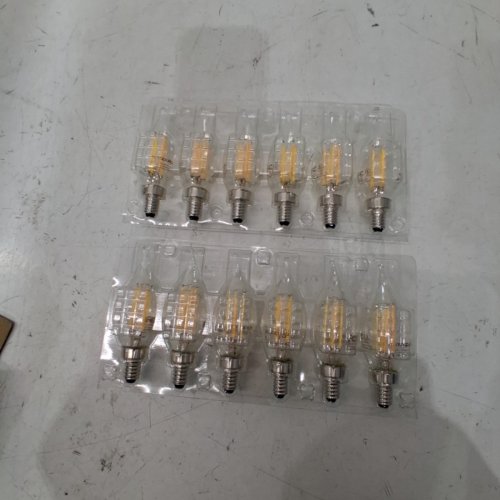 12PK NOVAPOLLO LED CANDLE BULBS - 5.5W 120 V E12 (MODEL: CA11-5.5-**/B1C8/5*2D) image 2