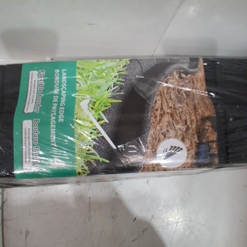 4PK TECHNOFLEX LANDSCAPING EDGING - 47.8" X 2.75" - BLACK (MODEL: 1194725) image 5