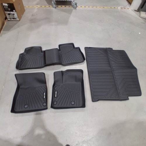 4PC WAYIBSS WEATHER PRTOTECTION FLOOR MATS - FITS NISSAN ROGUE 21-26 - BLACK image 3