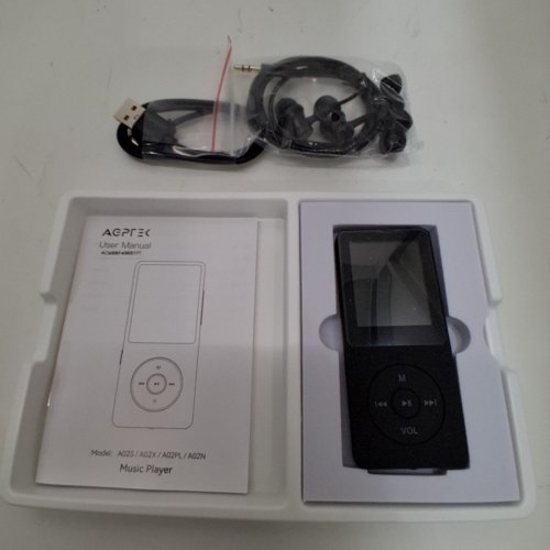AGPTEK A02 MP3 PLAYER - 16GB - BLACK image 3