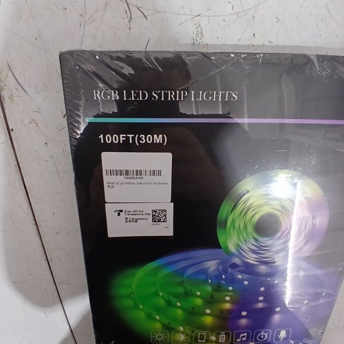 REEMER OUTDOOR RGB LED STRIP LIGHTS WITH APP CONTROL AND MUSIC SYNC - 100FT (MODEL: H6173) image 3