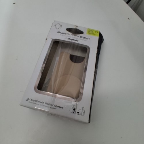 POPSOCKETS POPWALLET CARD HOLDER AND MAGSAFE PHONE GRIP - LATTE BROWN image 3