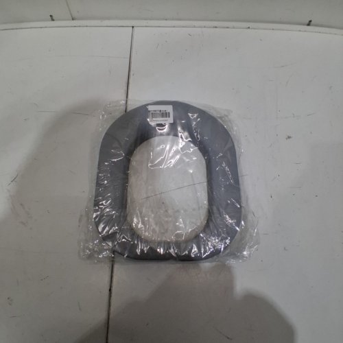 TOILET SEAT PADDED FOAM - 16" X 15" - GREY image 2