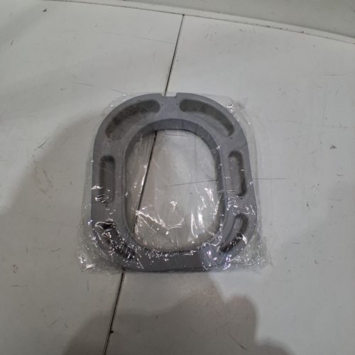 TOILET SEAT PADDED FOAM - 16" X 15" - GREY image 3