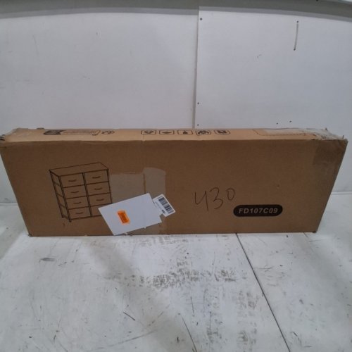 SOMDOT 8-DRAWER FABRIC STORAGE DRESSER - 37" X 31" X 12" - WHITE - (MODEL: FD107C09) image 5