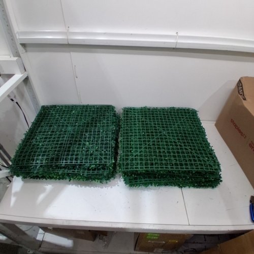 10PK VERTICAL GARDEN WALL PANELS - 20" X 20" - GREEN image 4