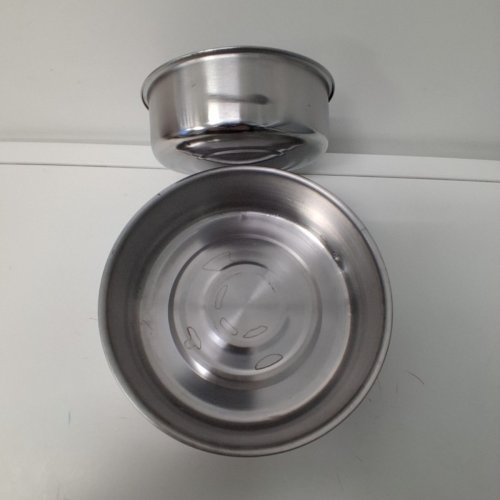 5PC FOOD STORAGE BOWLS WITH LIDS - STAINLESS STEEL image 3