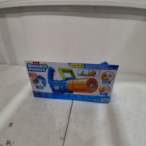 ZURU BUNCH O BUBBLES MOTORIZED BUBBLE BLASTER - 30,000 BUBBLES/MINUTE - BLUE/ORANGE (MODEL : 1851658) image 3