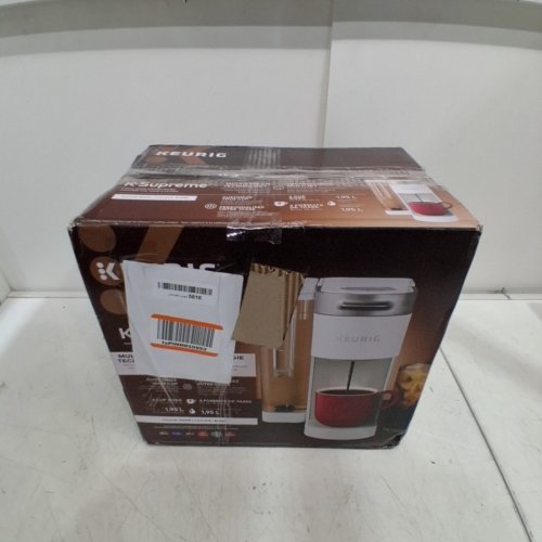 KEURIG K-SUPREME SINGLE SERVE COFFEE MAKER - 4 CUP SIZES - 1.95L TANK - GREY (MODEL: K910) image 7