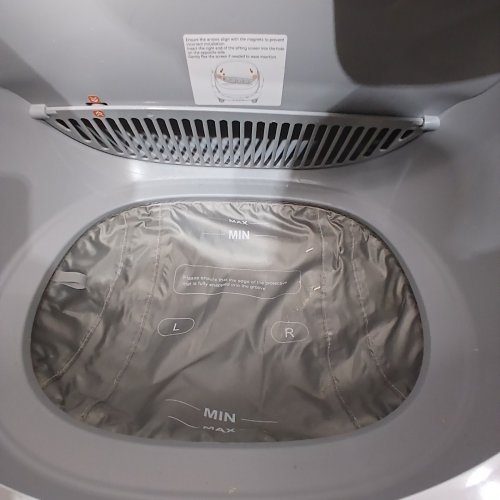ABRCT AUTOMATIC SELF CLEANING LITTER BOX - WHITE/GREY (MODEL: CT-LBWXY) image 3