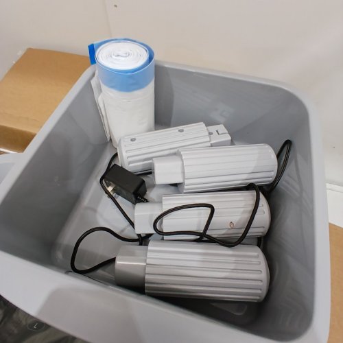ABRCT AUTOMATIC SELF CLEANING LITTER BOX - WHITE/GREY (MODEL: CT-LBWXY) image 4