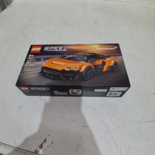 287PC LEGO SPEED CHAMPIONS: MCLAREN W1 - ORANGE/BLACK (MODEL: 77257) image 2