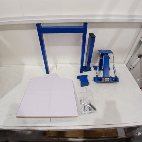 SCREEN PRINTING PRESS COLOR REGISTRATION MACHINE - 29.5" X 17.7" X 13.8" - BLUE (MODEL: NS101-M) image 2