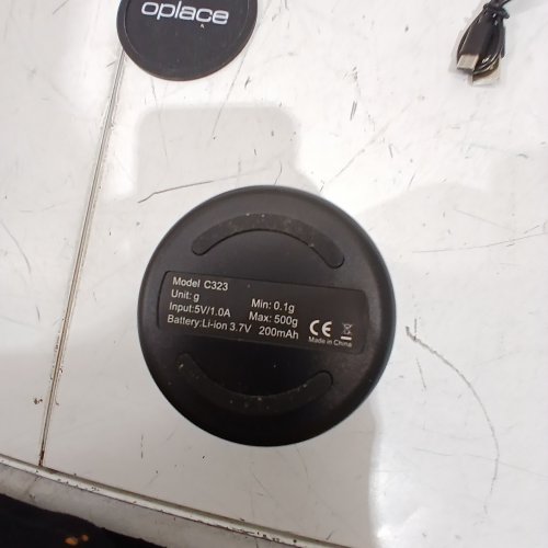 OPLACE 2-IN-1 DIGITAL COFFEE SCALE WITH TIMER AND DOSING CUP - 500G - BLACK - (MODEL:C323) image 4