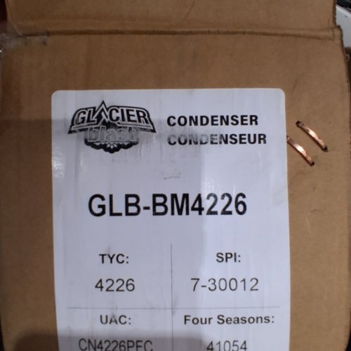 GLACIER CONDENSER (MODEL: GLB-BM4226) image 2