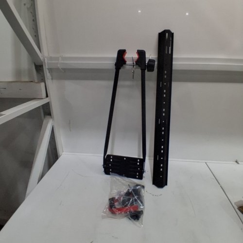 SWAGMAN SINGLE BIKE UPRIGHT ROOF RACK FOR VEHICLE - FOR TIRES UP TO 2.5" WIDE, MAX/CAP 35LBS - BLACK (MODEL: 64720) image 2