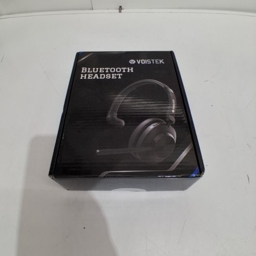 VOISTEK WIRELESS HEADSET WITH MICROPHONE - BLUETOOTH OR USB DONGLE CONNECTION - BLACK (MODEL: BT885) image 6
