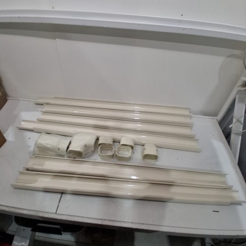 SENVILLE DECORATIVE LINE SET COVER KIT FOR MINI SPLIT AIR CONDITIONERS 3" - 20FT - (MODEL: SENLC-6M) image 2