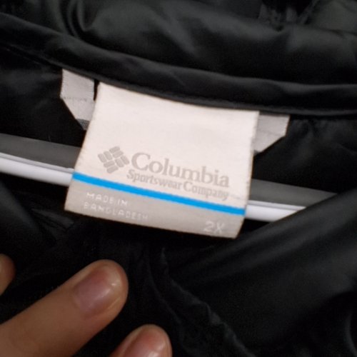 WOMEN'S COLUMBIA SILVER FALLS HOODED INSULATED JACKET COAT - 2X - BLACK - (STYLE: 2034842 /WW3388) image 3