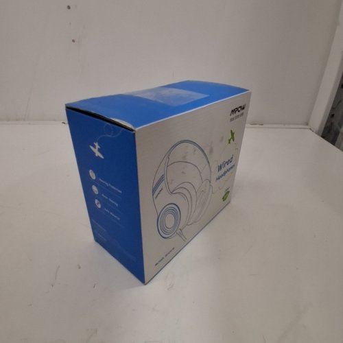 KIDS MPOW CH6S WIRED OVER-EAR HEADPHONES WITH 85DB/94DB VOLUME LIMITER AND IN-LINE MIC - BLACK/BLUE (MODEL: BH297B) image 3