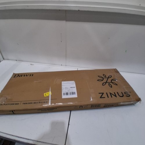ZINUS SHAWN SMARTBASE MATTRESS FOUNDATION, PLATFORM BED FRAME, BOX SPRING REPLACEMENT, TWIN, 38" X 75" X 14" - BLACK (MODEL: ASB-1) image 5