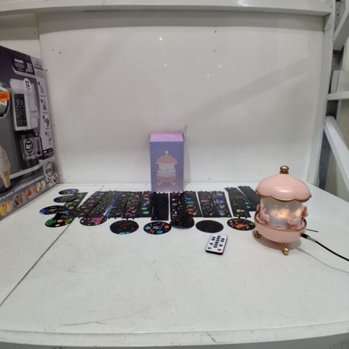 BUNNY PROJECTOR NIGHT LIGHT - 3.2W - PINK (MODEL: WH-E11) image 3