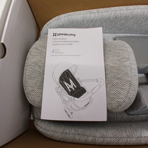 UPPABABY INFANT SNUGSEAT REPLACEMENT FOR STROLLERS - 18" X 12" - GREY image 3