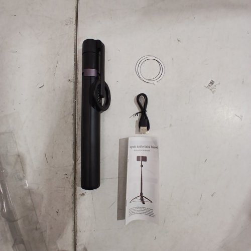 TONEOF MAGNETIC SELFIE STICK TRIPOD WITH 360º ROTATION - 68" - BLACK (MODEL: CX609) image 2