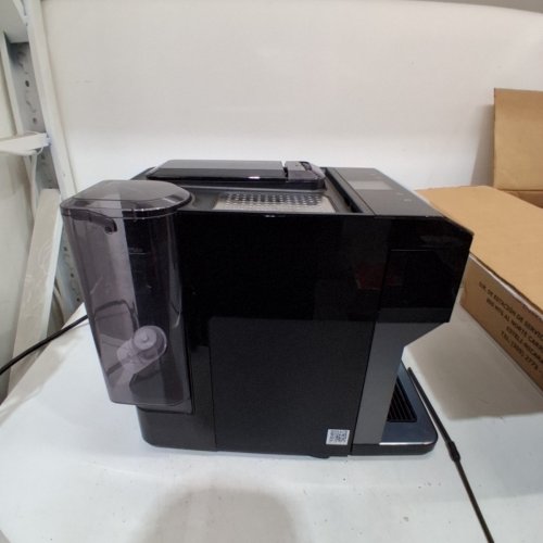 BOSCH 500 SERIES FULLY AUTOMATIC ESPRESSO MACHINE - WHOLE BEAN COMPARTMENT, GROUND COFFEE CHUTE, TOUCH CONTROL PANEL, EXTERNAL MILK SYSTEM, 9 BEVERAGE OPTIONS - BLACK/SILVER (MODEL: TPU40508) image 8