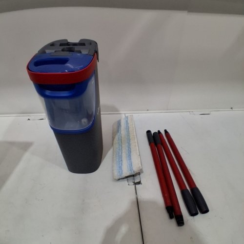 VILEDA H2PRO FLAT MOP AND BUCKET SET - BLACK/RED image 2