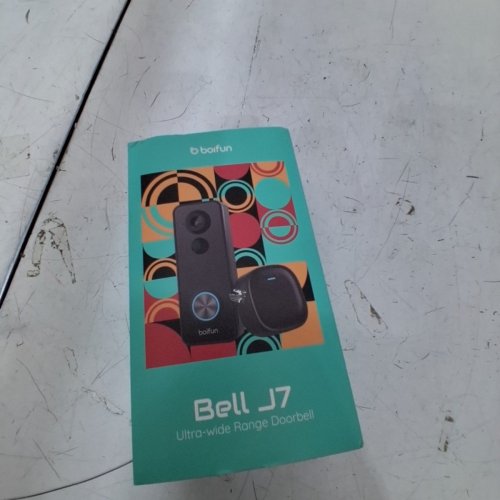 BOIFUN ULTRA-WIDE RANGE DOORBELL -180° WIDE VIEW - HUMAN DETECTION - BLACK (STYLE: BELL J7) image 4