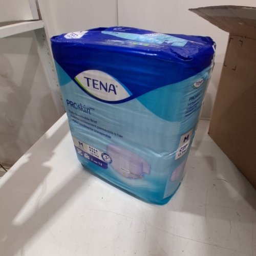 40PK UNISEX TENA PROSKIN FULLY BREATHABLE BRIEF - MEDIUM - WHITE image 2