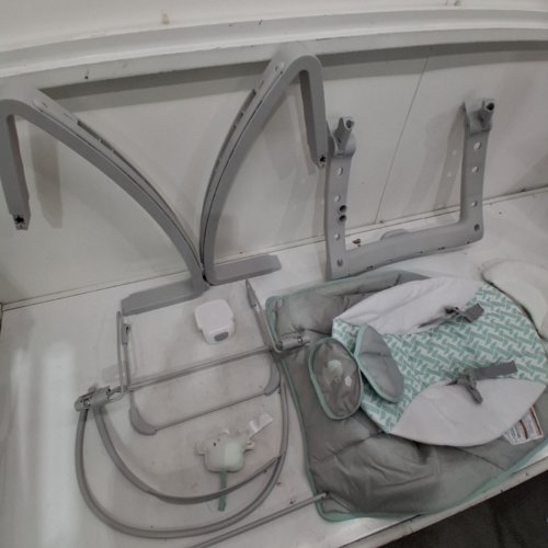 INGENUITY KEEP COZY 3-IN-1 GROW WITH ME VIBRATING BABY BOUNCER SEAT & ROCKER - 6-40LBS - GREY (MODEL: 8731) image 3