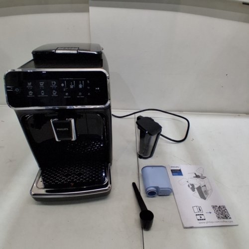 PHILIPS 3200 SERIES LATTEGO FULLY AUTOMATIC ESPRESSO MACHINE WITH BUILT-IN GRINDER & MILK FROTHER - BLACK (MODEL: EP3241/54) image 12