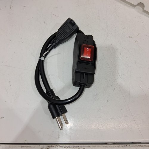 JOINFWORLD WATERPROOF INLINE CORD SWITCH - 2FT - BLACK (MODEL: KCD5-308W1) image 3