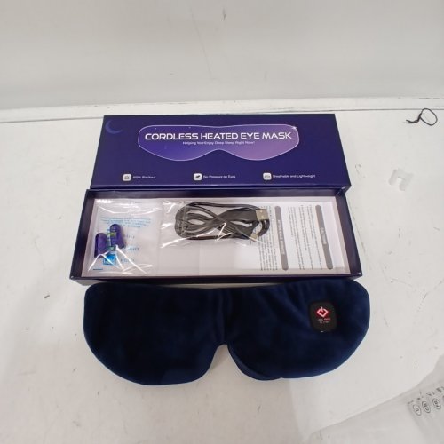 BEEVINES CORDLESS HEATED EYE MASK - BLUE image 3
