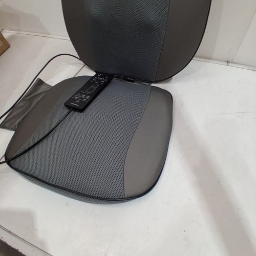 SNAILAX SHIATSU HEATED NECK, SHOULDERS & FULL BACK ROLLING MASSAGER- GREY (MODEL: SL-233) image 5