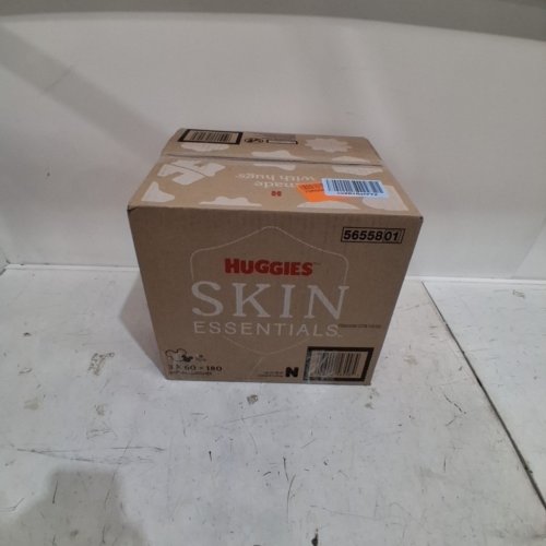 180PK HUGGIES SKIN ESSENTIALS 100% LEAKPROOF DIAPERS - SIZE NEWBORN image 2
